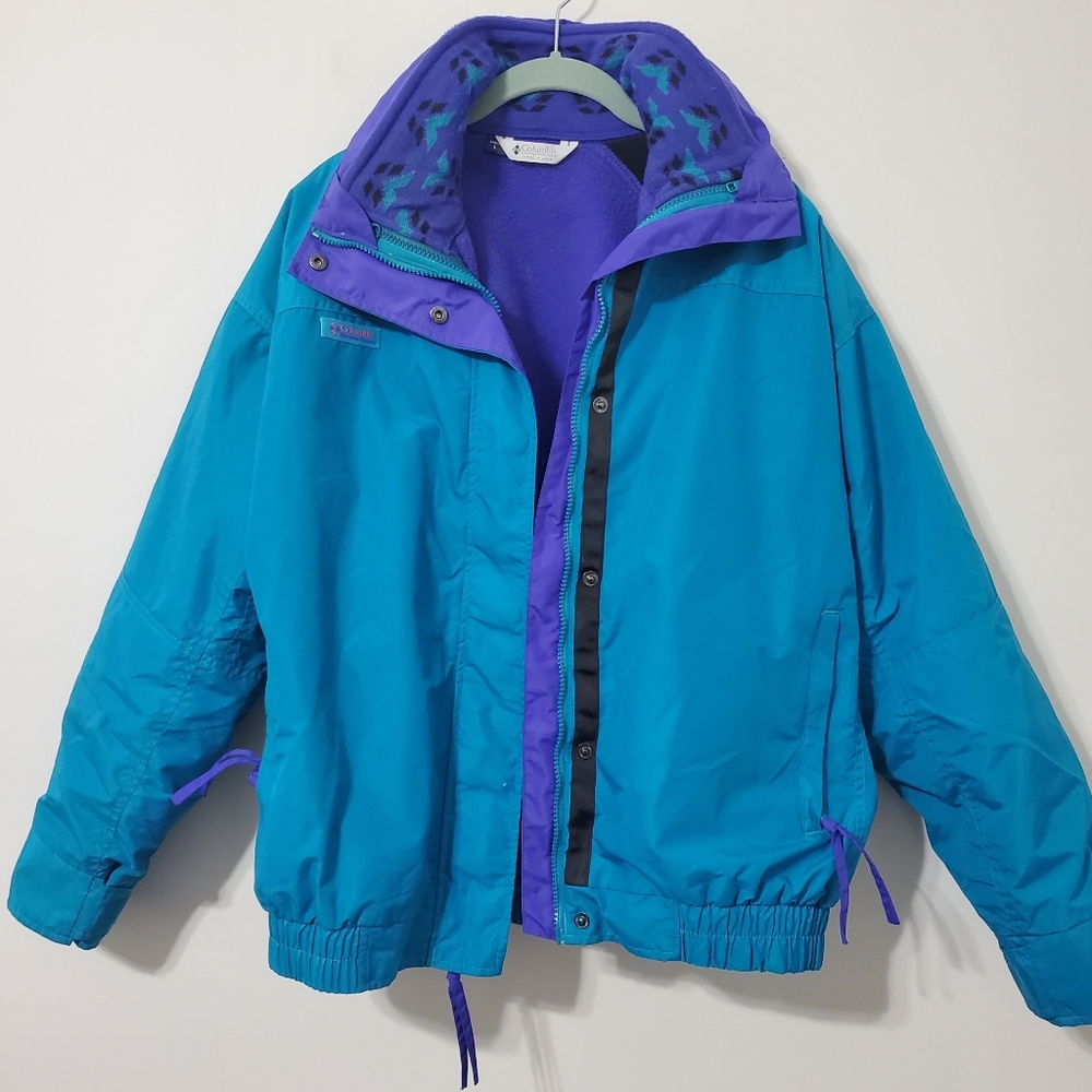 Vintage 90s Columbia Bugaboo 3in1 Jacket Women Large